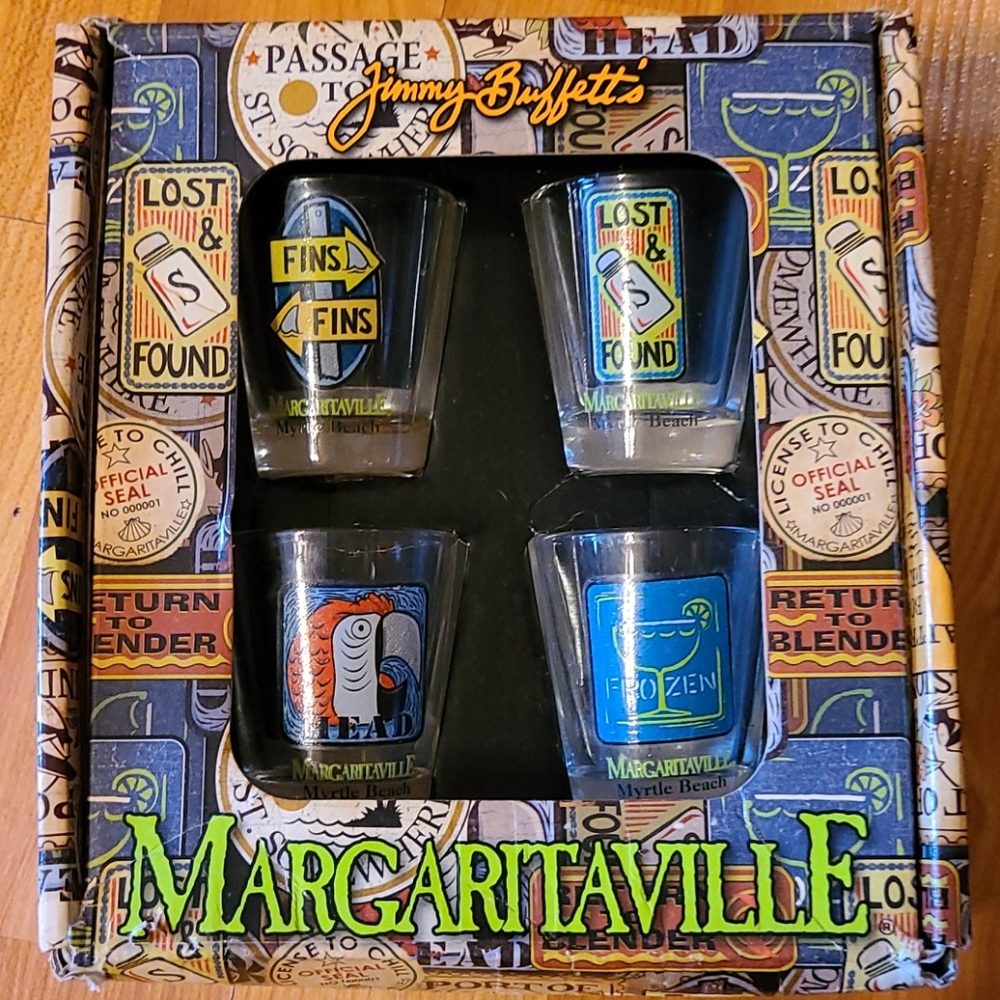 Margaritaville Shot Glass Set